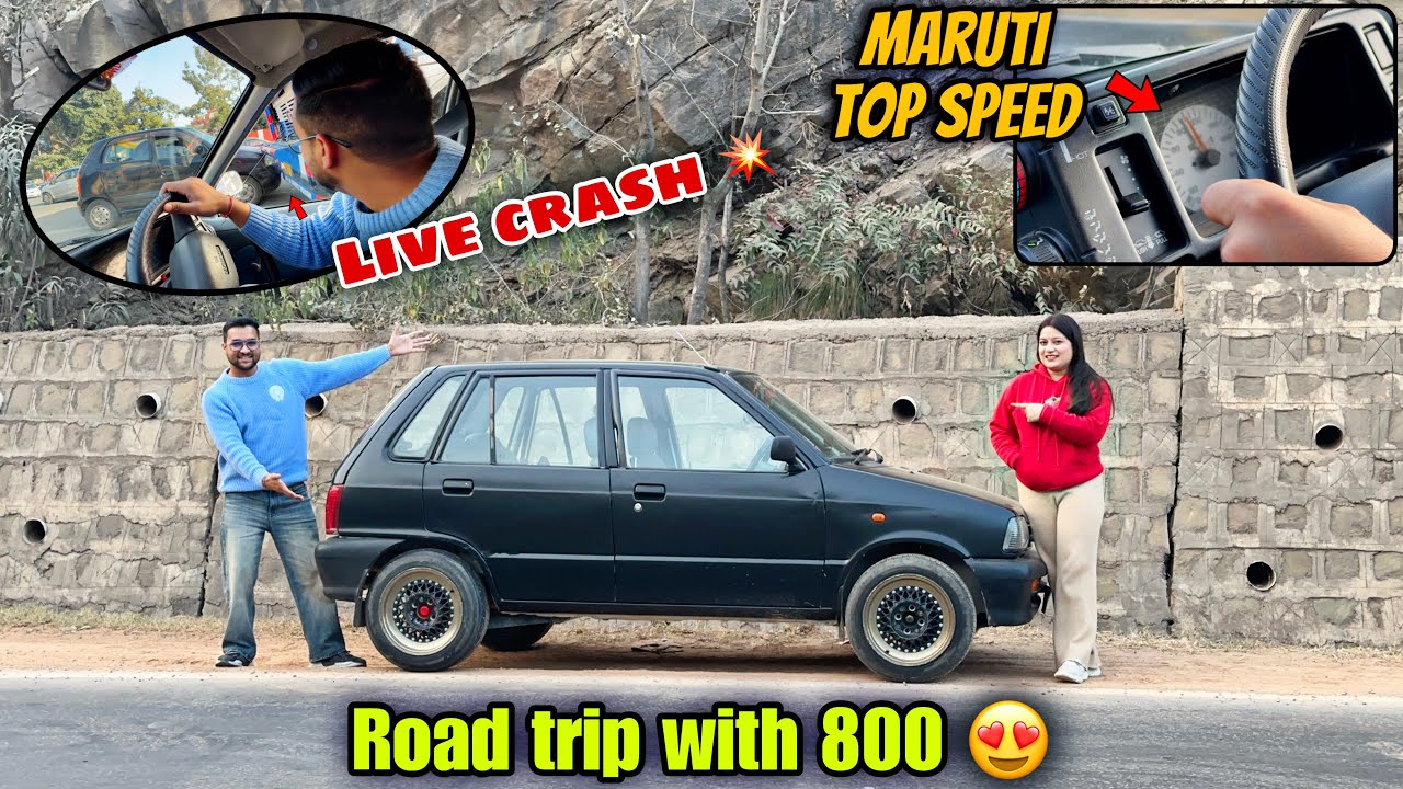 Our First Roadtrip with Maruti 800 