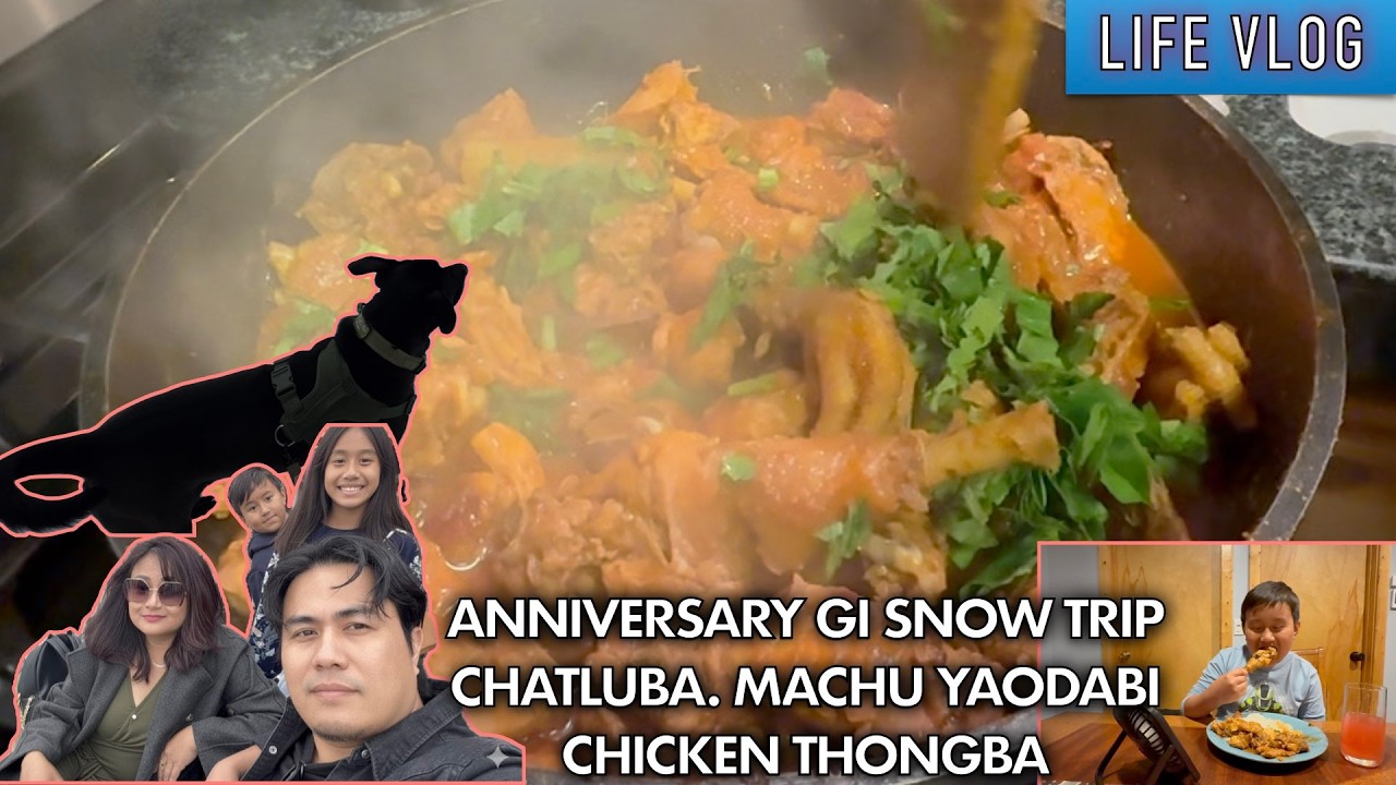 Yaingang yomba kaodana machu thaktabi chichen thongba|| Anniversary gi Snow trip chatluba