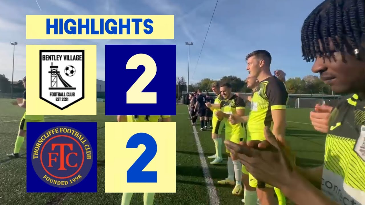 Bentley Village vs Thorncliffe Villa (2-2) (5-4 Pens) | SHFCA Saturday Cup, Round 2