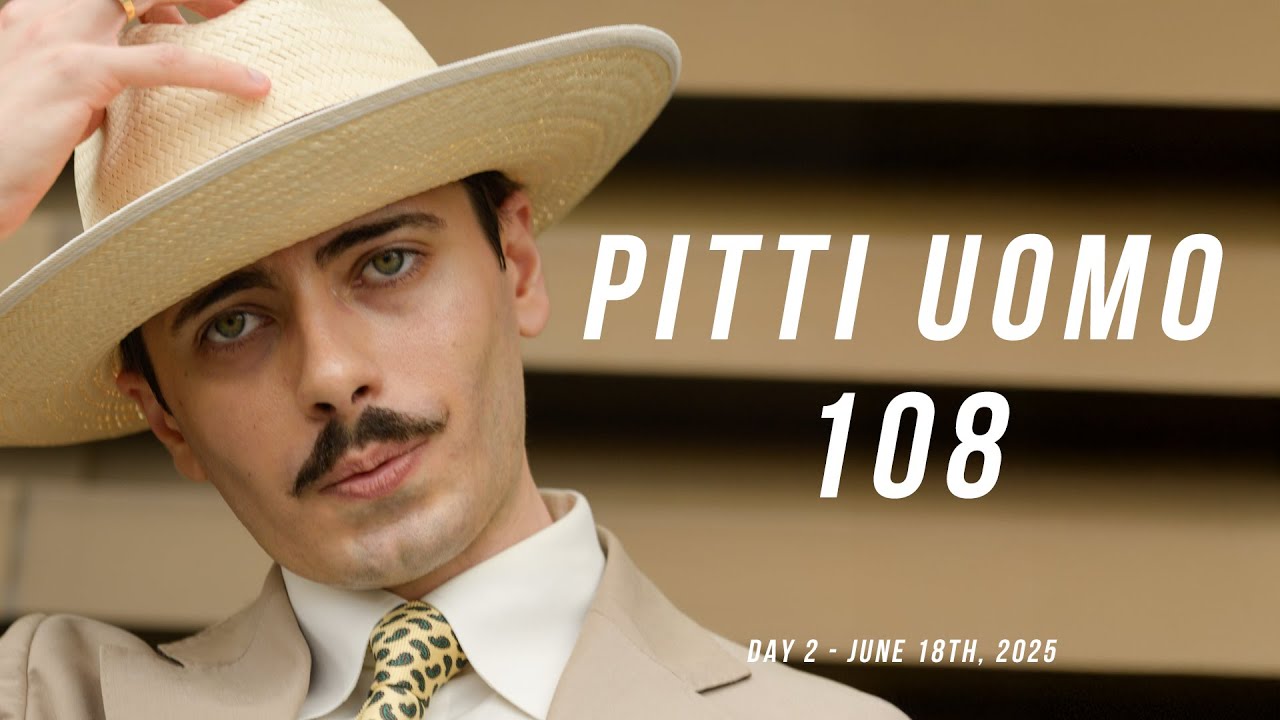 Best Classic Men’s Street Style 2025 at Pitti Uomo 108, Day 2 🔥[4K]
