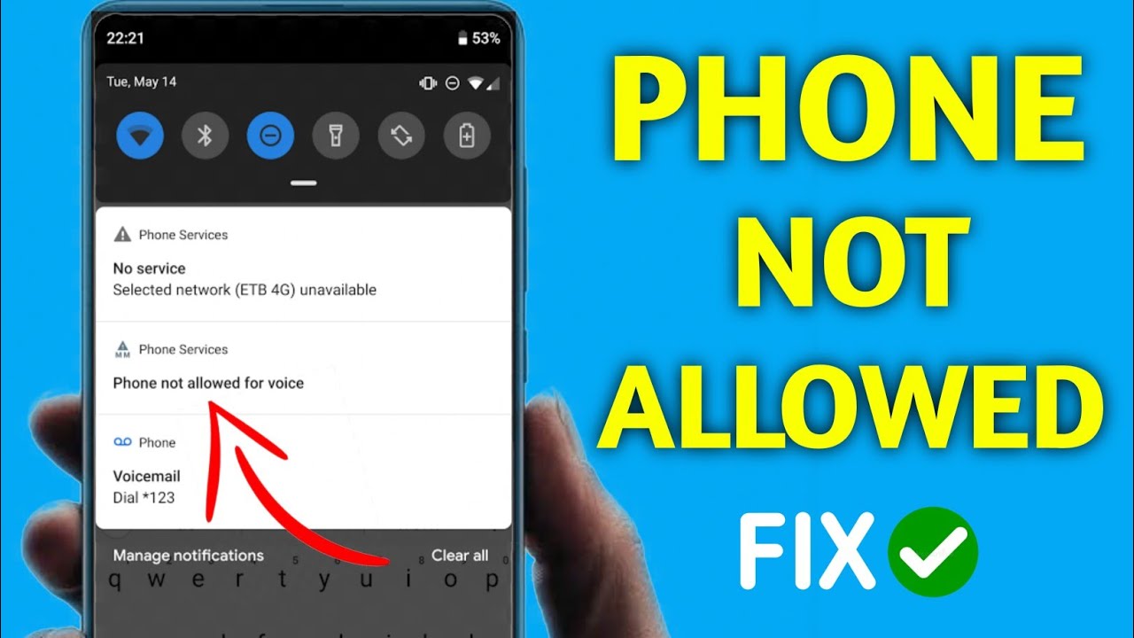How to Fix Phone Not Allowed MM#6 Error | MM Phone not allowed for voice