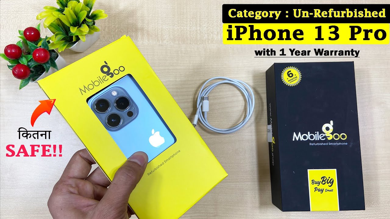 MobileGoo iPhone 13 Pro Un-Refurbished | Unboxing, Review, 3uTool Test | ₹73.5k