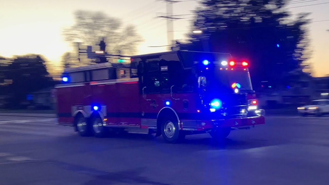 Lino Lakes Fire Department • Lieutenant 21 and Engine 2 Responding for a Gas Leak • 8/19/25
