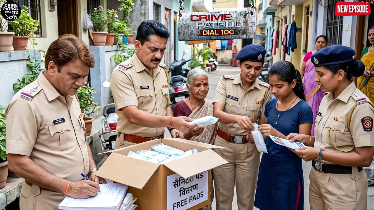 मुंबई पुलिस ने कॉलोनी में बांटे सैनिटरी पैड… वजह सुनकर आँखें नम हो जाएंगी || Crime Patrol || New Ep