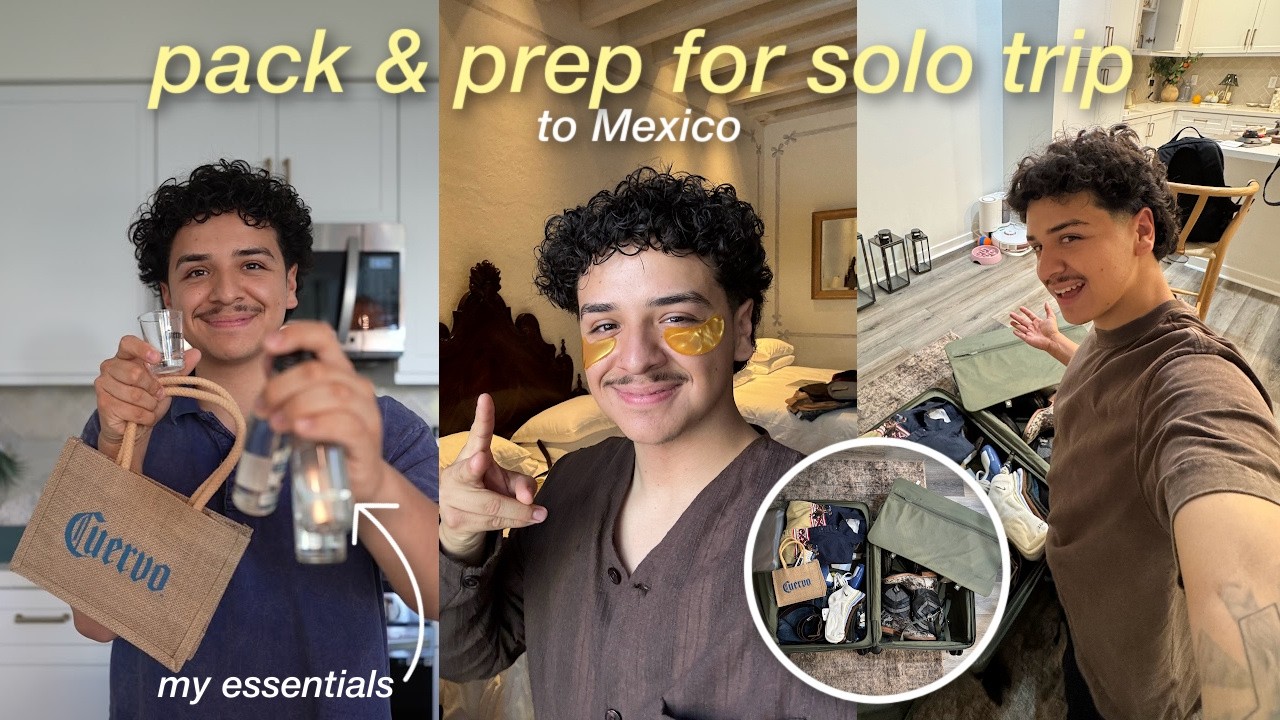 going on my first SOLO vacation | pack & prep for my 1st brand trip