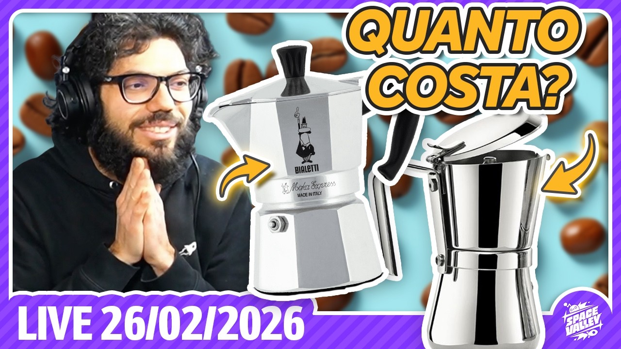 L'alternativa alla moka classica! - Space Valley Live del 26/02/26