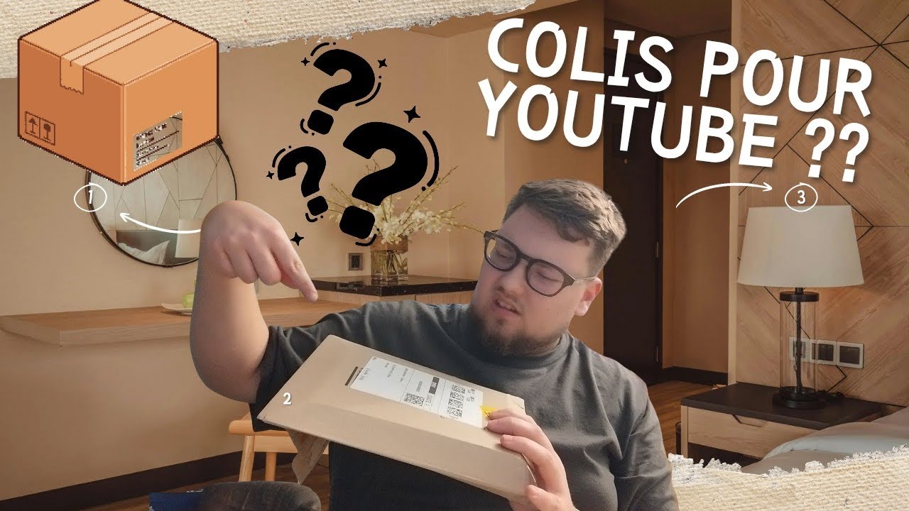 JE REÇOIT UN COLIS DE YOUTUBE ?! (Unboxing matos pour la chaîne) 