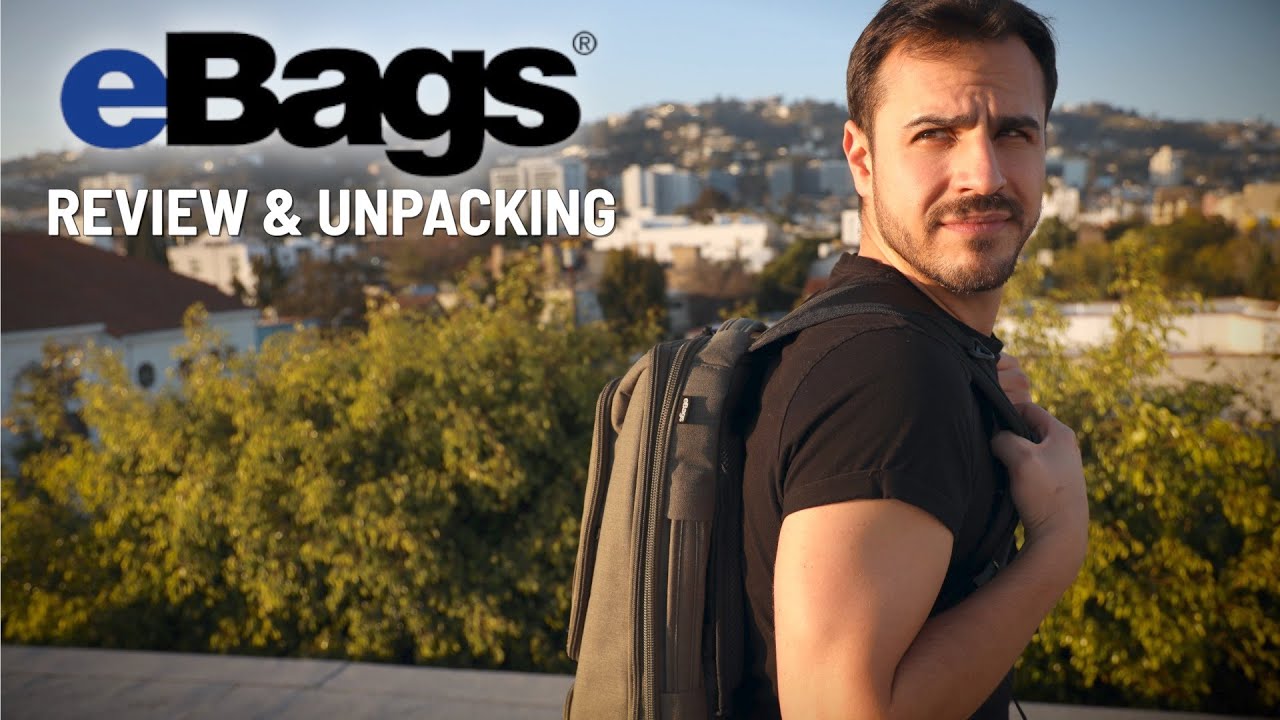 eBags Professional Slim Laptop Backpack Review - The Best Tech Backpack 2020