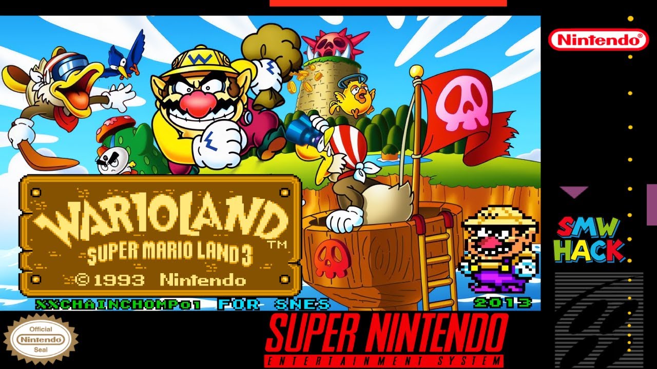 Wario Land SNES (2013) - Hack of Super Mario World - Longplay