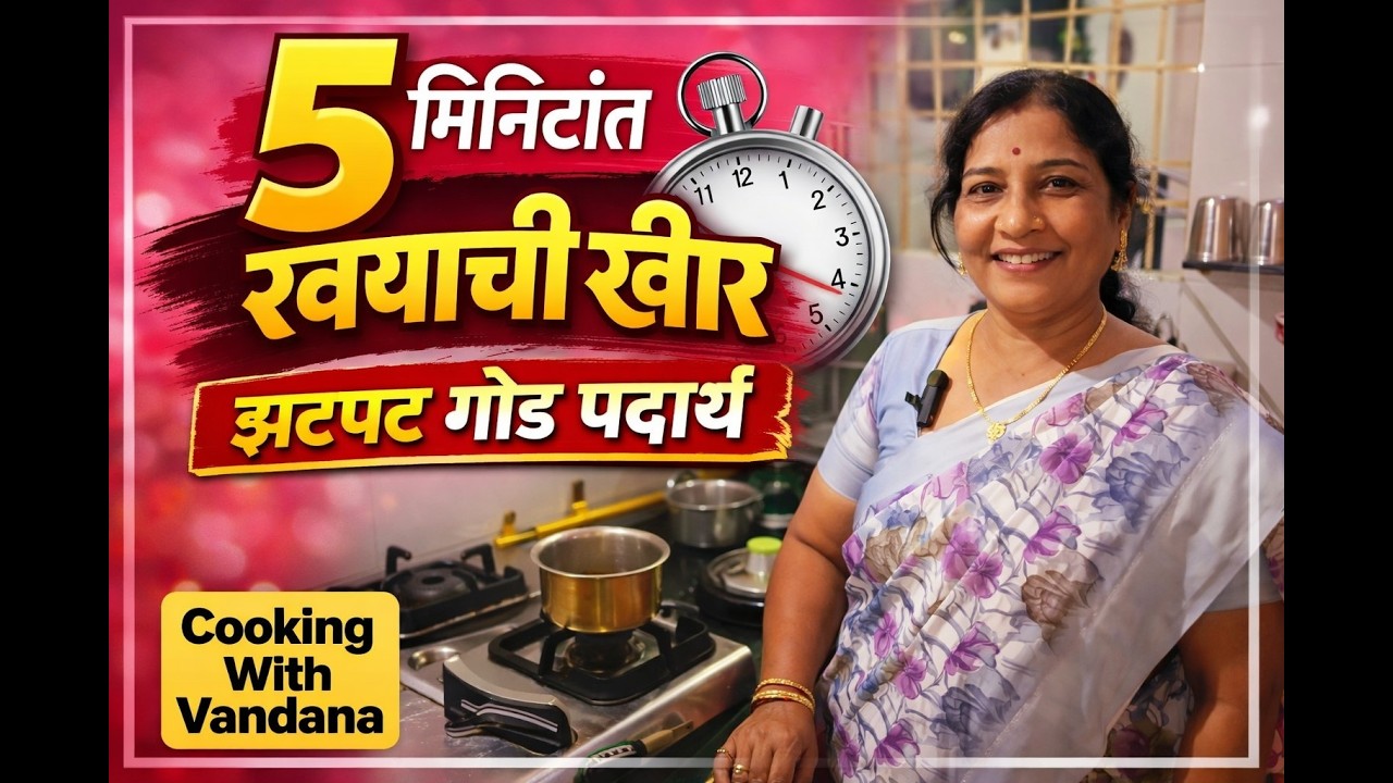 ५ मिनिटांत झटपट रव्याची खीर 😍 | Rava Kheer Recipe in Marathi | Easy Dessert