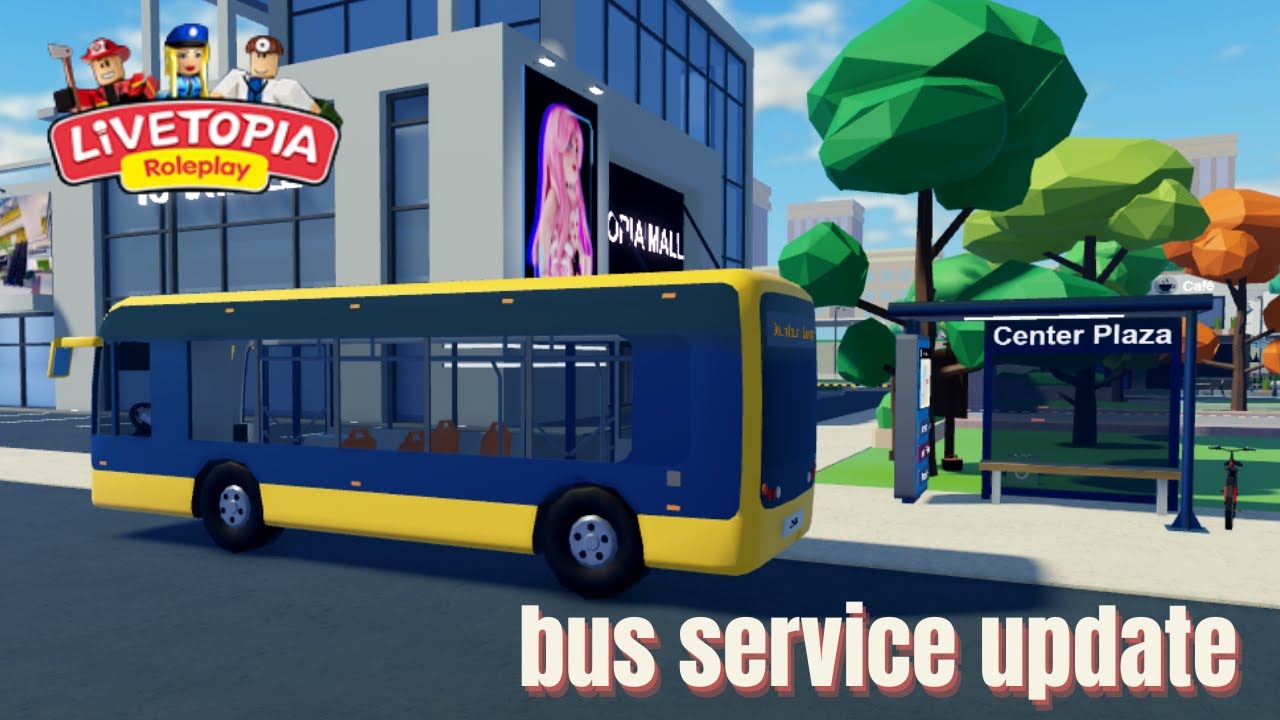 LIVETOPIA НОВОЕ ОБНОВЛЕНИЕ *АВТОБУСНЫЙ СЕРВИС* // ОБНОВЛЕНИЕ 151 // Livetopia Roleplay (Roblox)