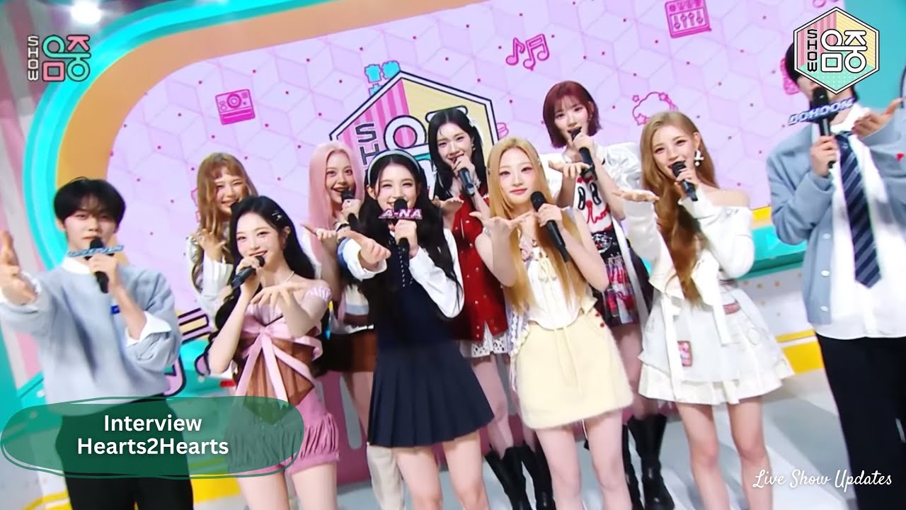 Interview with Hearts2Hearts - Music Core 26/02/28