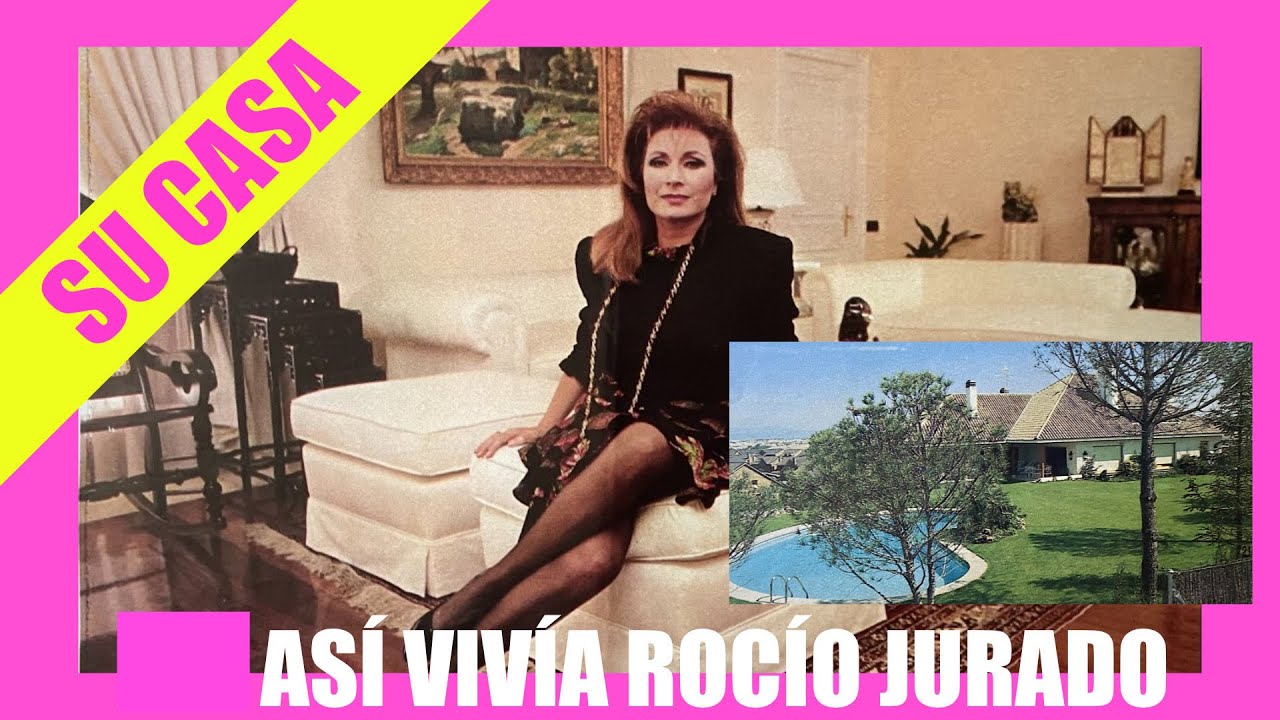 Así era la CASA de ROCÍO JURADO 😱 | Lujoso chalet en La Moraleja (200 suscriptores)