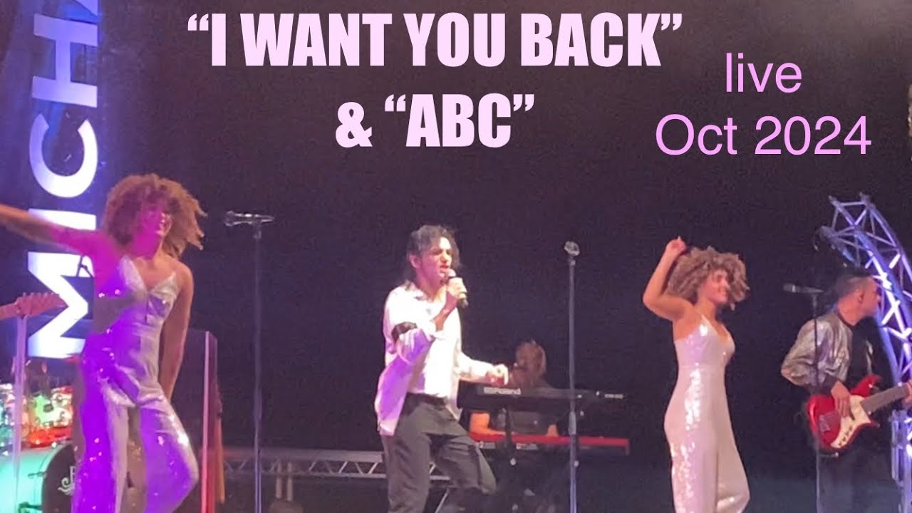 I want you back & ABC - Michael Jackson live 10/2024 starring Ben #jackson5 #michaeljackson