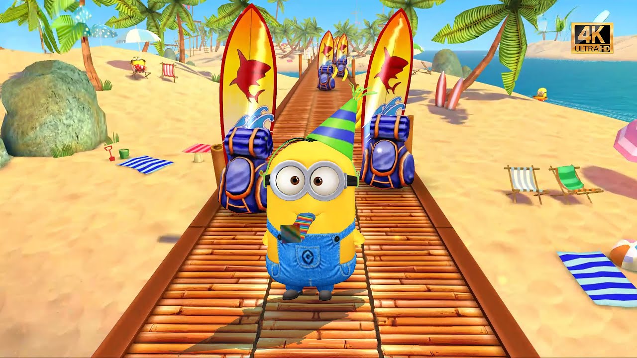 Partier Minion at Minion Beach [PC 60FPS 4K]