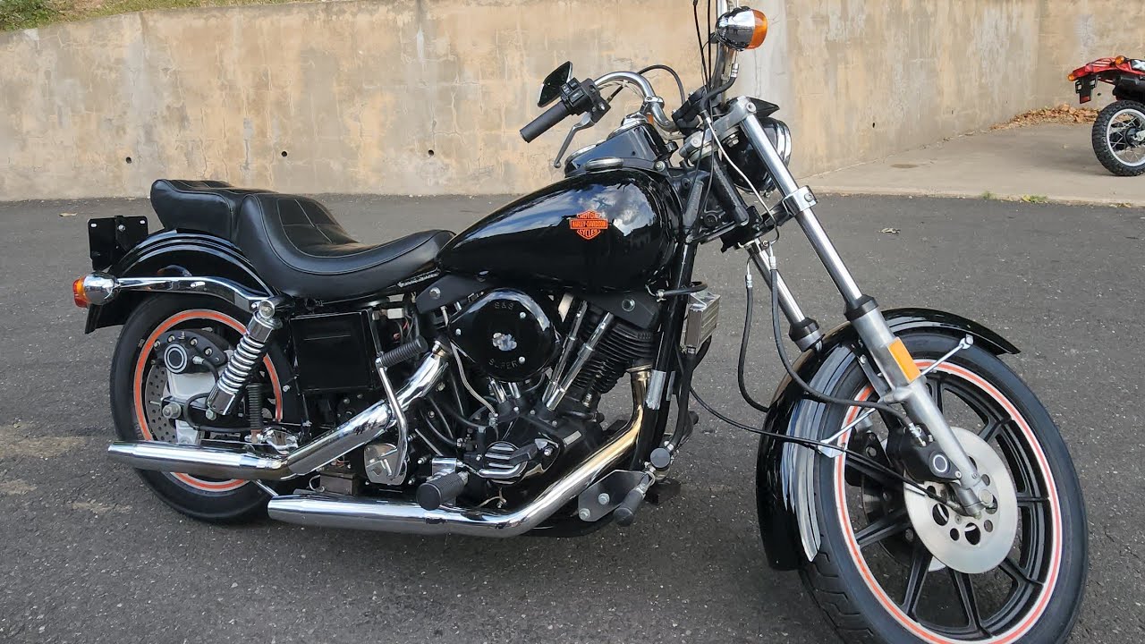 1982 Harley Davidson FXB Sturgis 80ci Pristine из Южной Калифорнии.