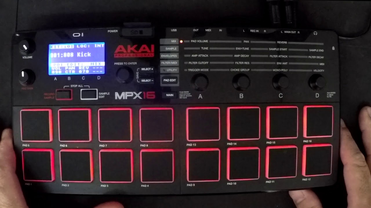 AKAI MPX16