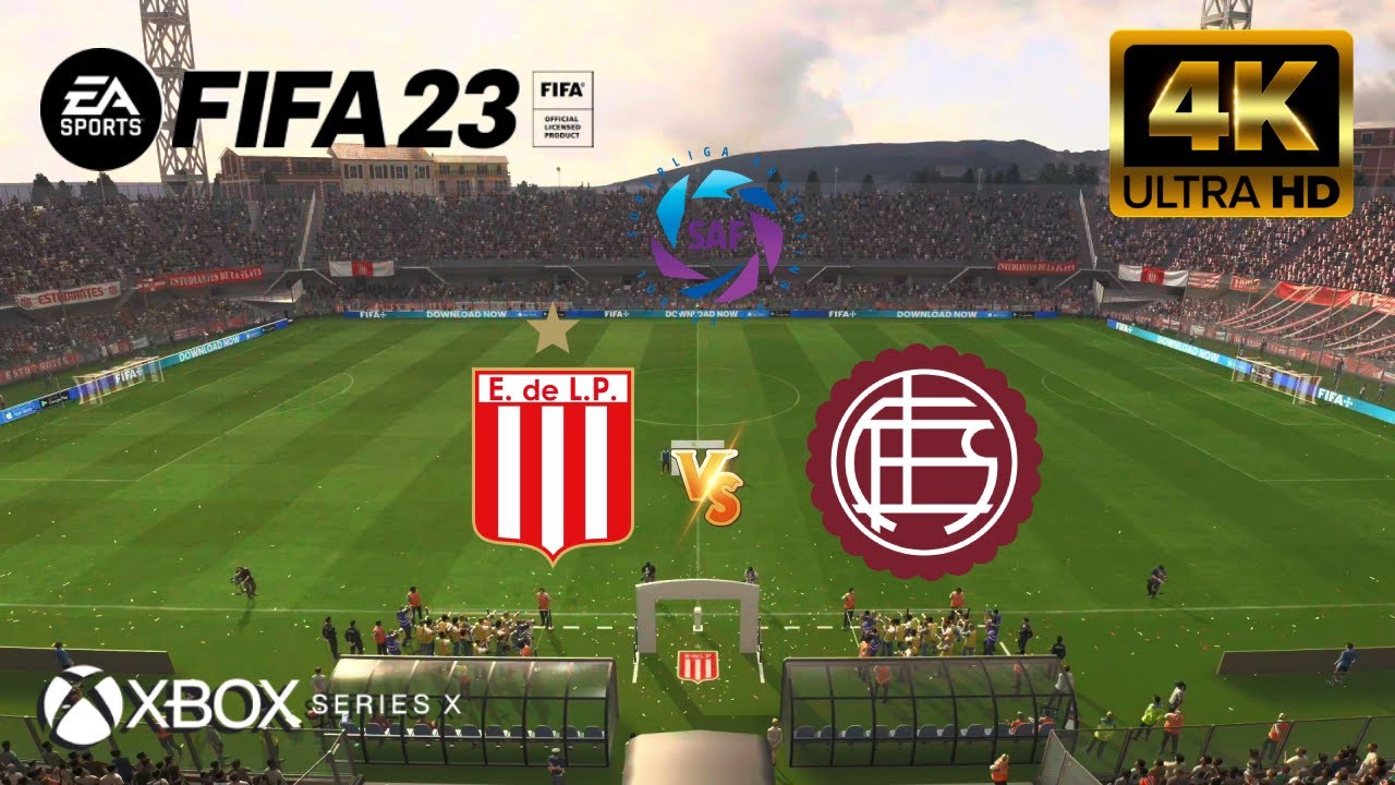 FIFA 23 - Estudiantes vs Lanús | Liga Argentina | Next Gen - Series X [4K 60FPS].