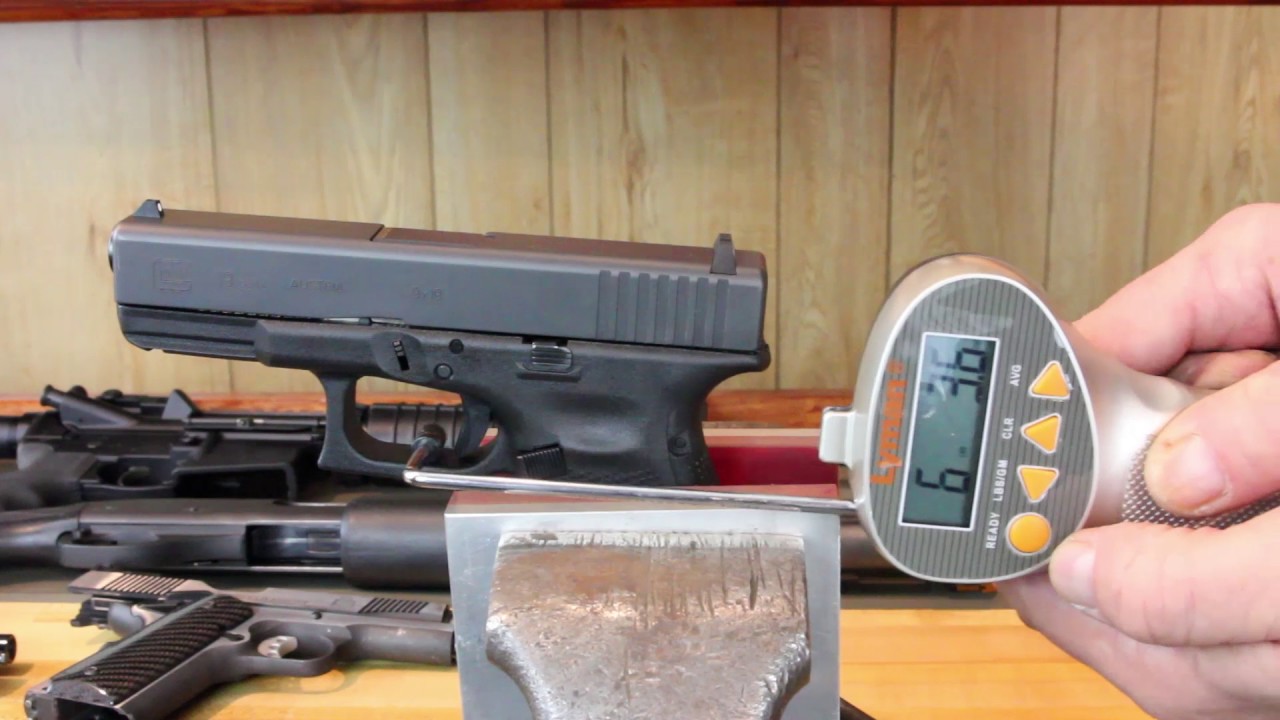Lyman's New Trigger Pull Gauge
