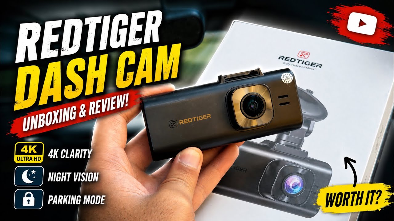 Redtiger F7NA Dashcam Review 🔥 Real 4K Dashcam | Best Dashcam under budget!