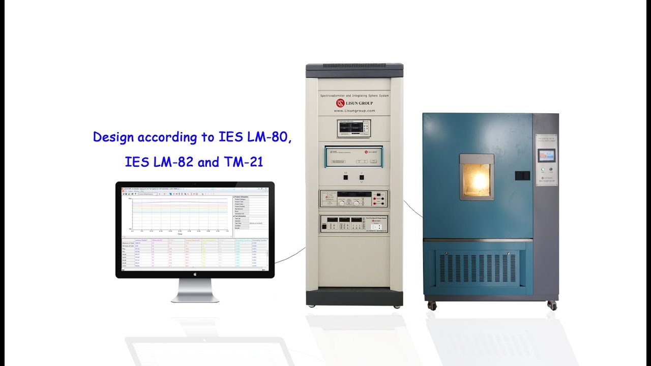 LEDLM -80PL LED Optical Aging Test Instrument According to LM-80, LM-82 and TM-21 | LED Testing
