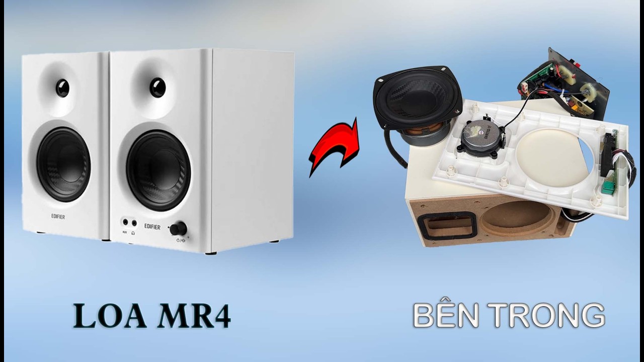 Bạn Sẽ Tiếc Khi Không Có Con Loa Này Sớm Hơn - LOA KIỂM ÂM EDIFIER MR4