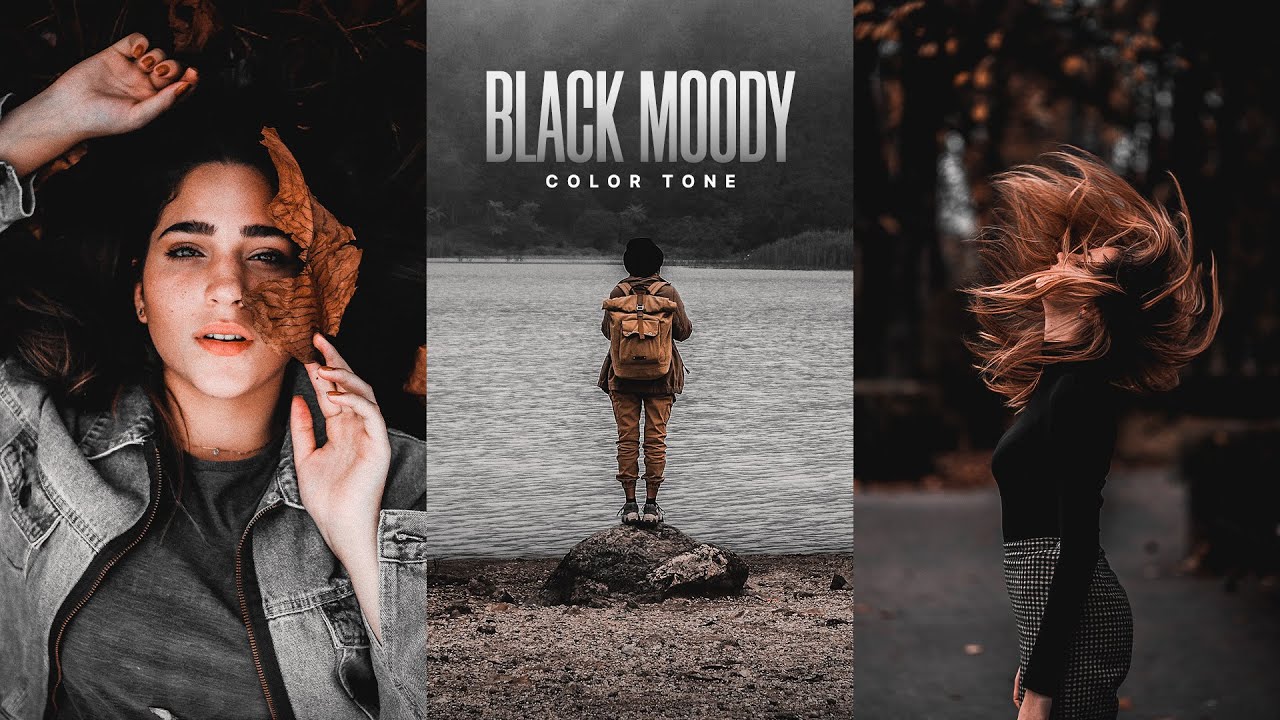 TRY this Black Moody Tone to make your photos LOOK PRO!