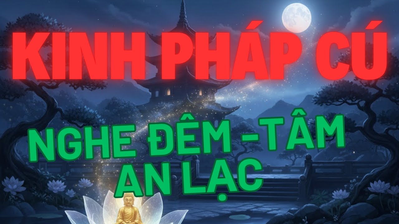 Kinh Pháp Cú (Diễn Đọc ) Bản Nghe Đêm Thanh Tịnh - Ngủ Ngon Với 423 Lời Phật Dạy