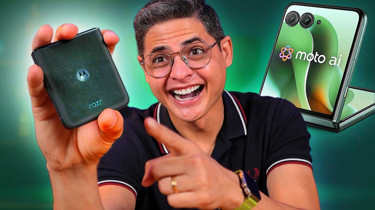 ELE CHEGOU! Motorola RAZR 60 Ultra com 1TB e 16GB de RAM! 🤯 Unboxing e Impressões