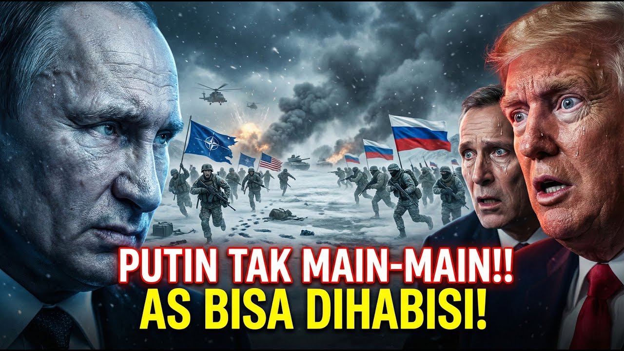 NATO TERBONGKAR LEMAH!! PUTIN Tegas di Greenland: “ARMADA AS BISA DIHABISI!” TRUMP CIUT?!