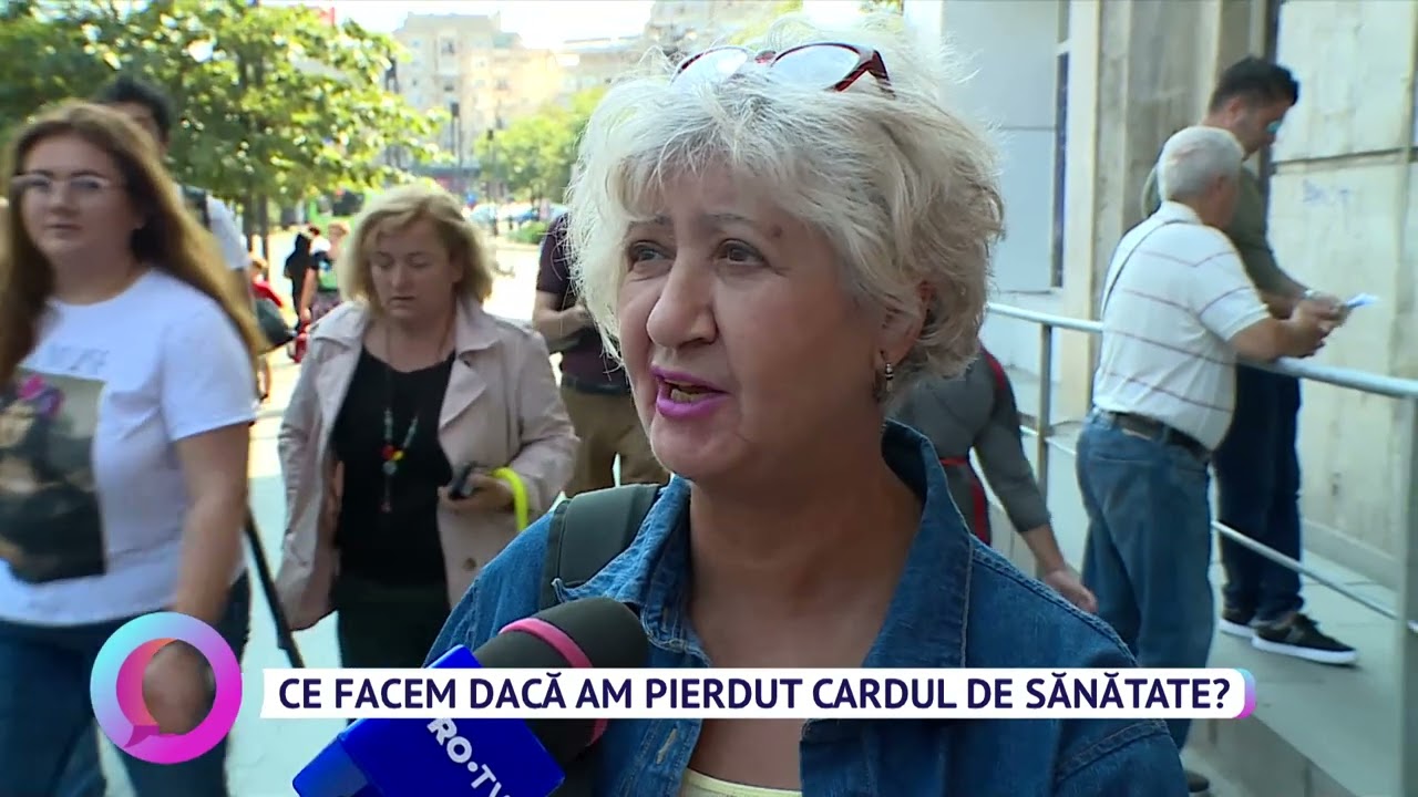 Ce facem dacă am pierdut cardul de sănătate