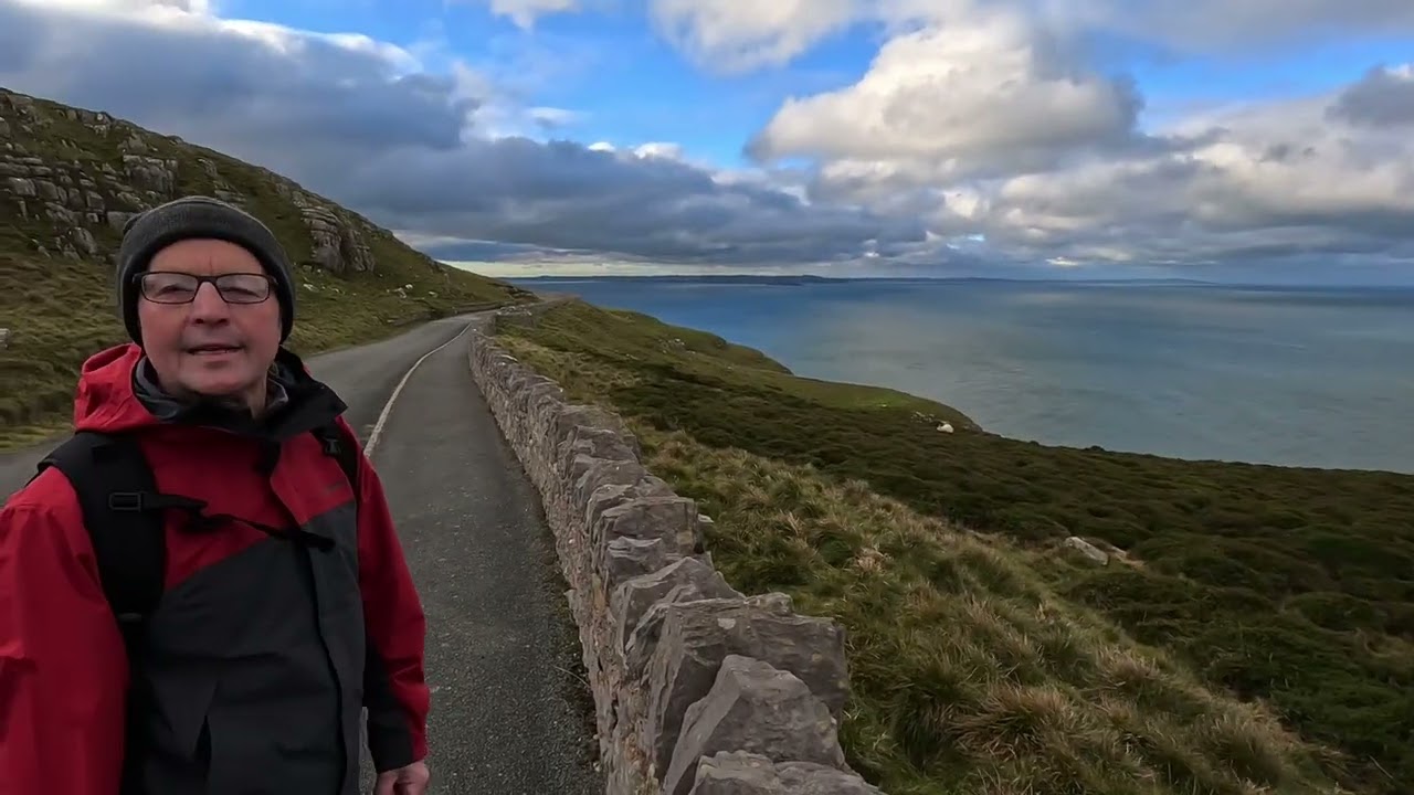 Walking the North Wales coastal path from Llandudno to Conwy around the Great Orme