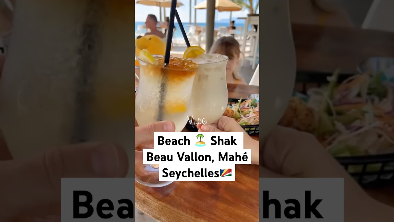 Beach Shak: Chill Bar in Beau Vallon #Seychelles 🇸🇨 #travel #beach