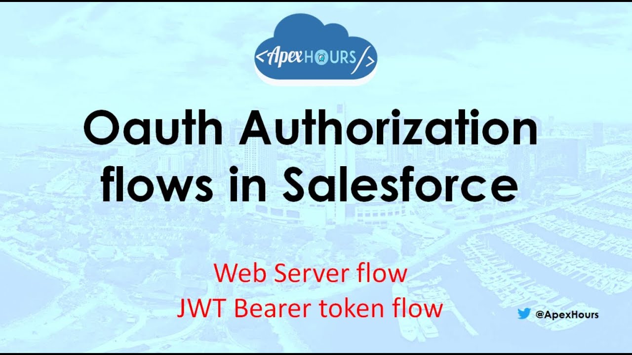Oauth Authorization flows in Salesforce | Web Server flow | JWT Bearer token flow