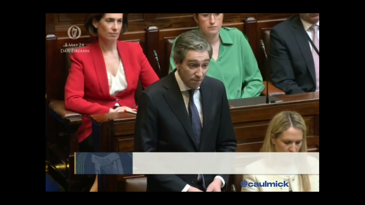 Leaders' Questions (full) May 8th, 2024 #Dáil #LQs
