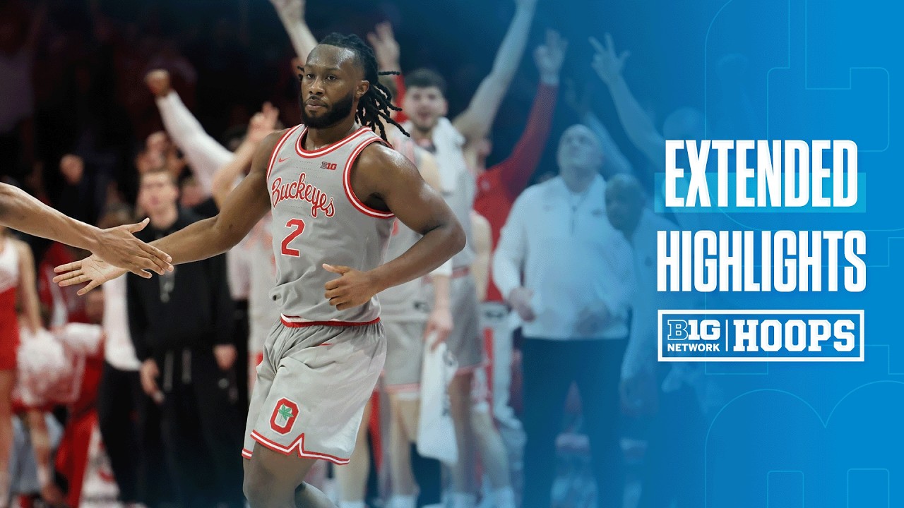 Indiana at Ohio State | EXTENDED HIGHLIGHTS | Big Ten Men's Basketball | 03/07/26