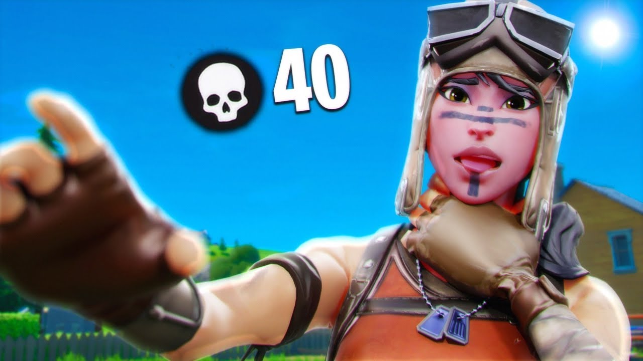 40 Kill Solo vs Squads Fortnite Chapter 2 (Choked)