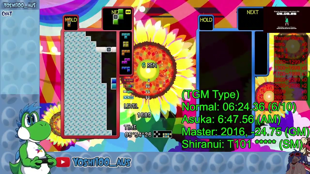 Grand Master Run #3 - GM+2226 [Tetris the Grand Master 4 -ABSOLUTE EYE-]