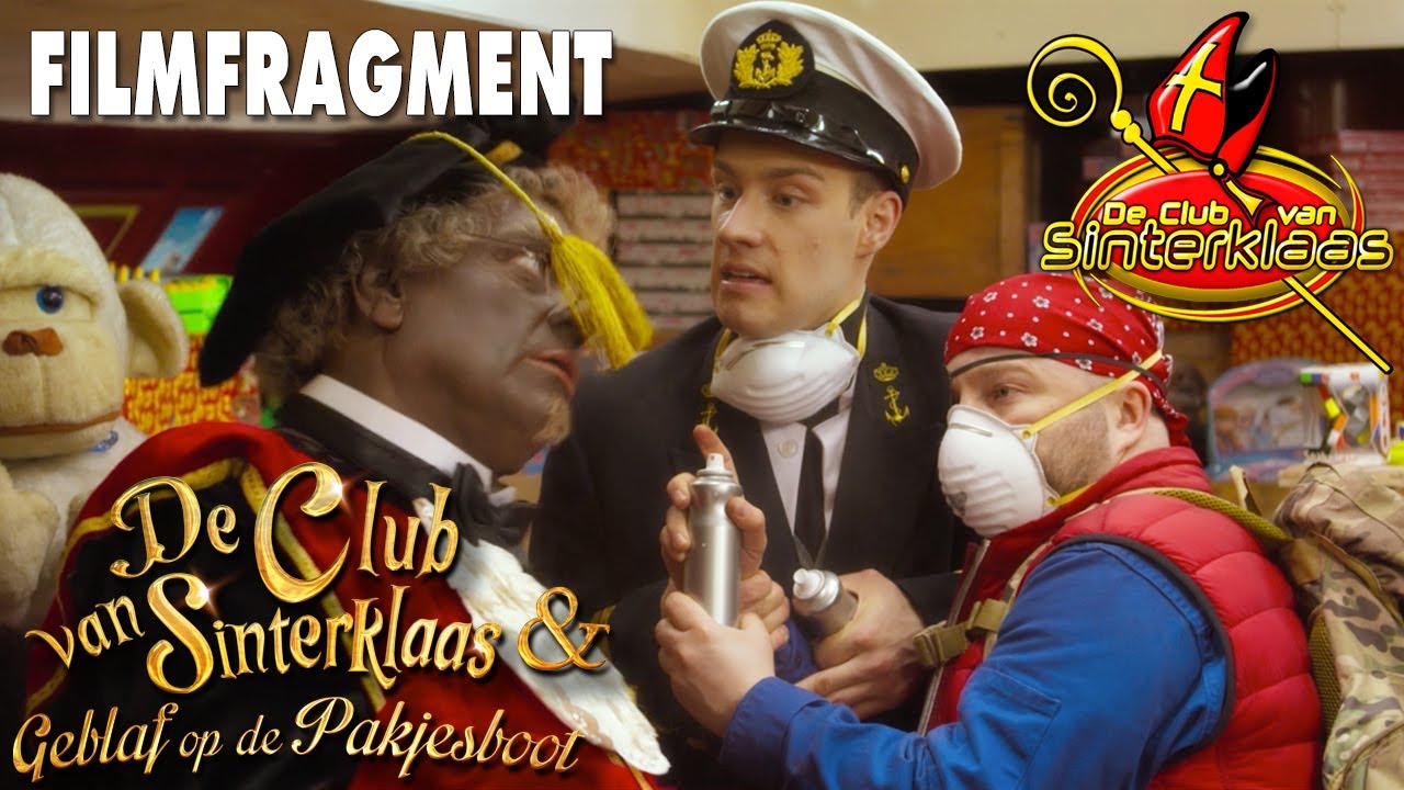 FILMFRAGMENT: INSPRAYEN KADO'S & PROFPIET (2016) &bull; De Club van Sinterklaas & Geblaf op de Pakjesboot