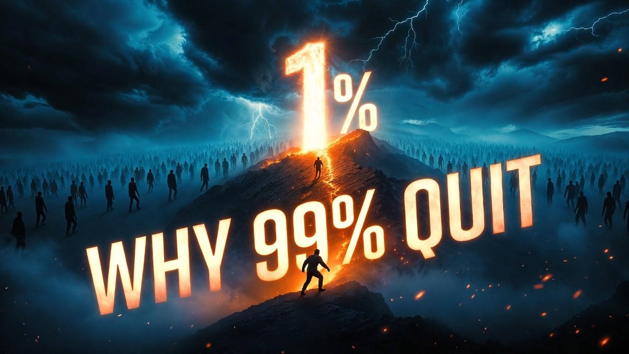 You WON’T BELIEVE Why 99% GIVE UP (And How to Be the 1%)