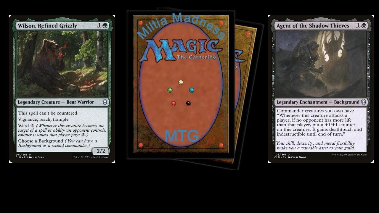 Wilson, Refined GrizzlyAgent of the Shadow Thieves Militia Deck Tech