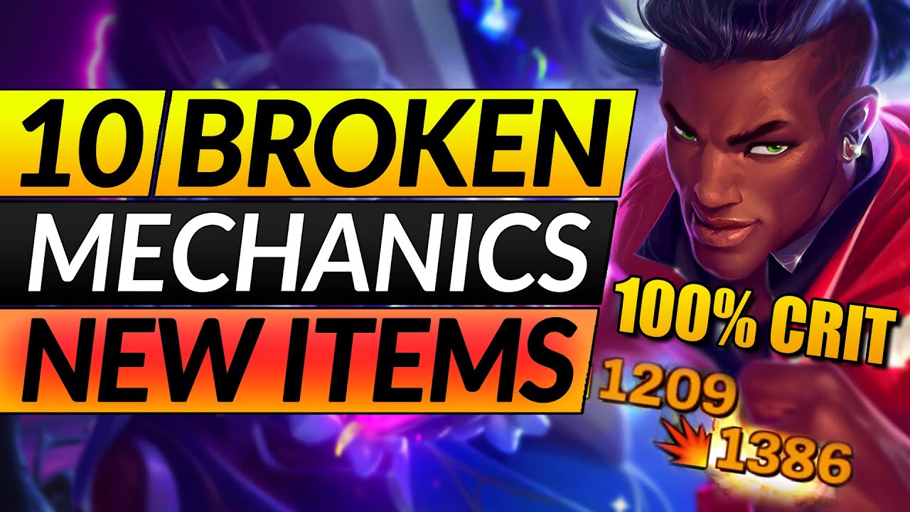 10 NEW META MECHANICS with the BROKEN Mythic Items - BEST Combos Champs+Items - LoL Guide
