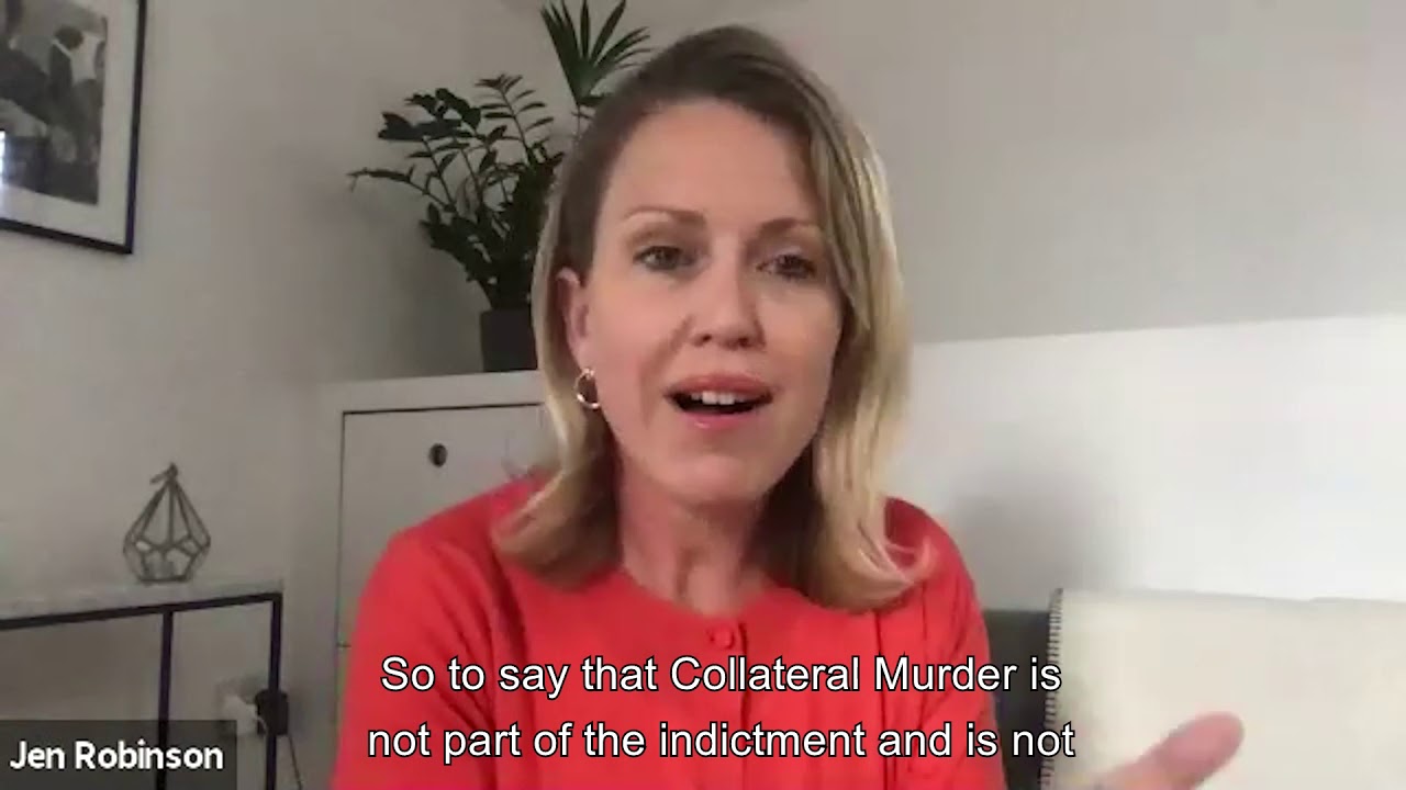 Jen Robinson Assange's lawyer during 