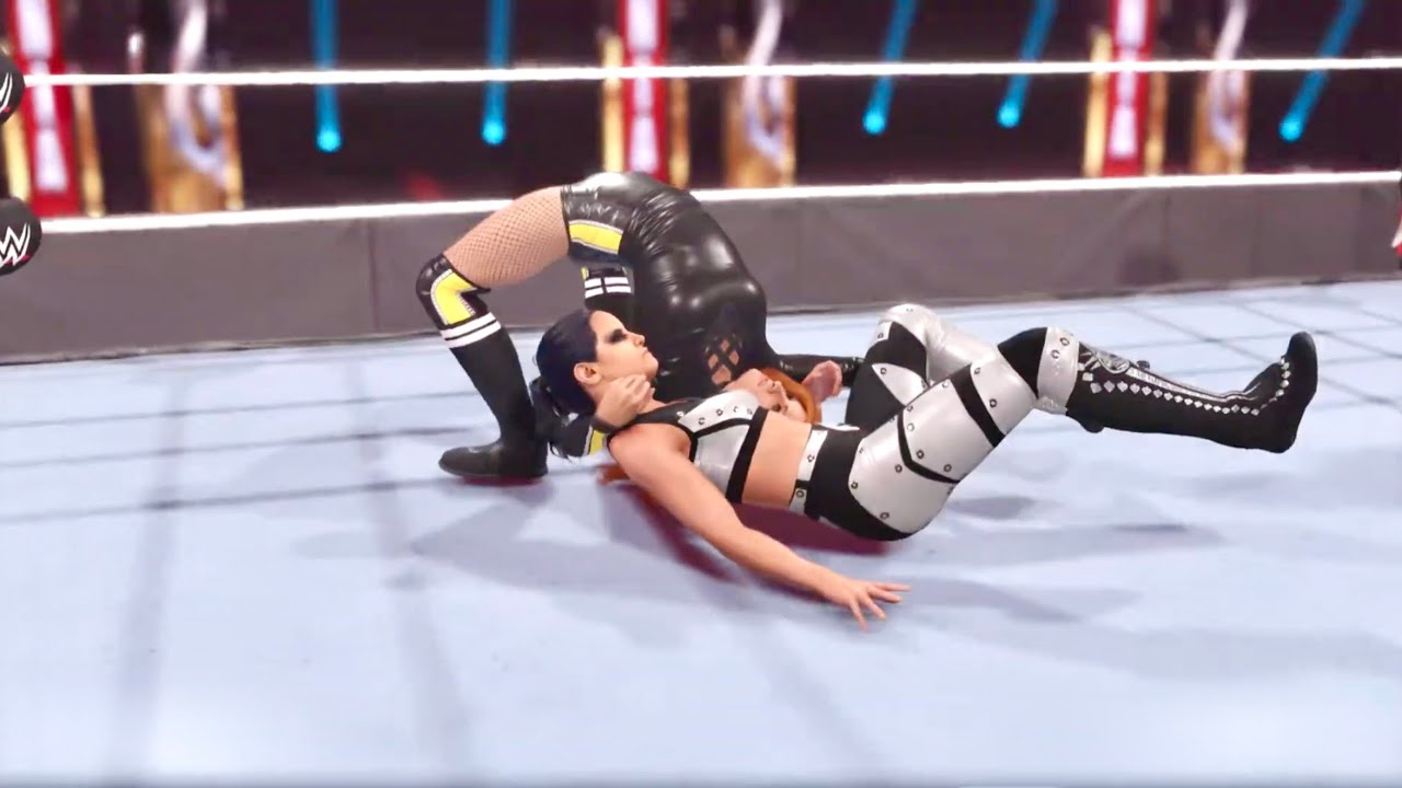 Shayna Baszler Vs. Becky Lynch: WWE RAW Women's Championship Match - WWE 2K24 PS5
