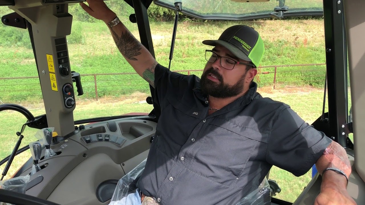 CASE IH Farmall 100C Cab Walkaround with Chris Villarreal