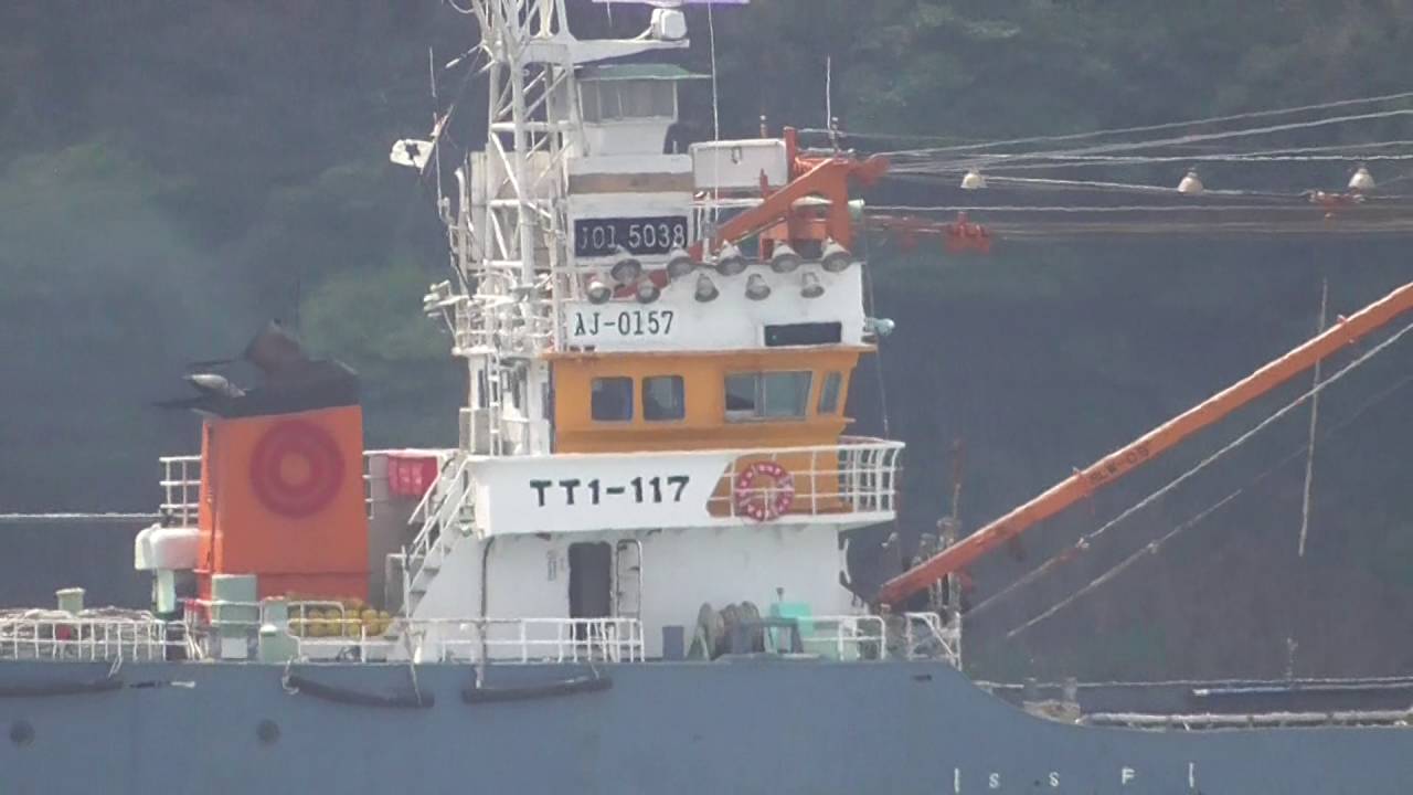 【舞鶴港】まき網船団運搬船 第三十六海幸丸【Maizuru port in Kyoto Prefecture】