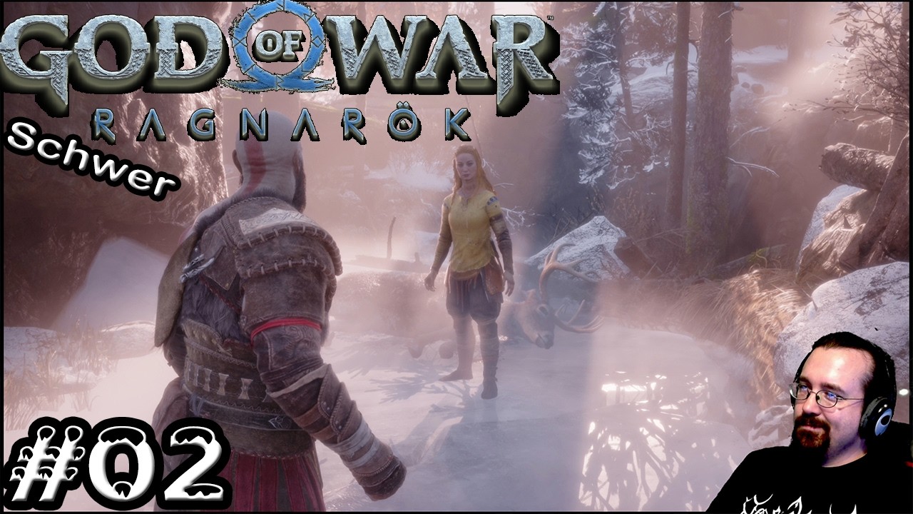Traumvisionen 👉God of War: Ragnarök Let's Play [Webcam]★Schwer ★#02★PS5 German👈 | GanonKirby