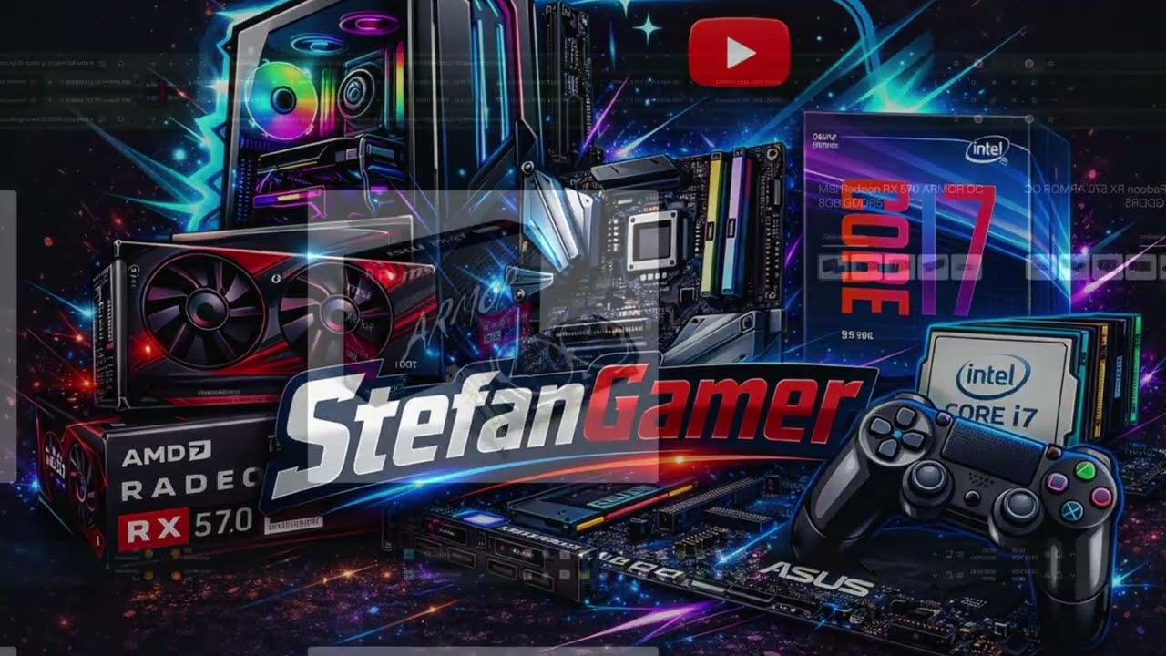 Czy Radeon RX 570 8GB oraz Intel i7 8700 ma sens w 2026 roku ???  Sprawdźmy to !!!