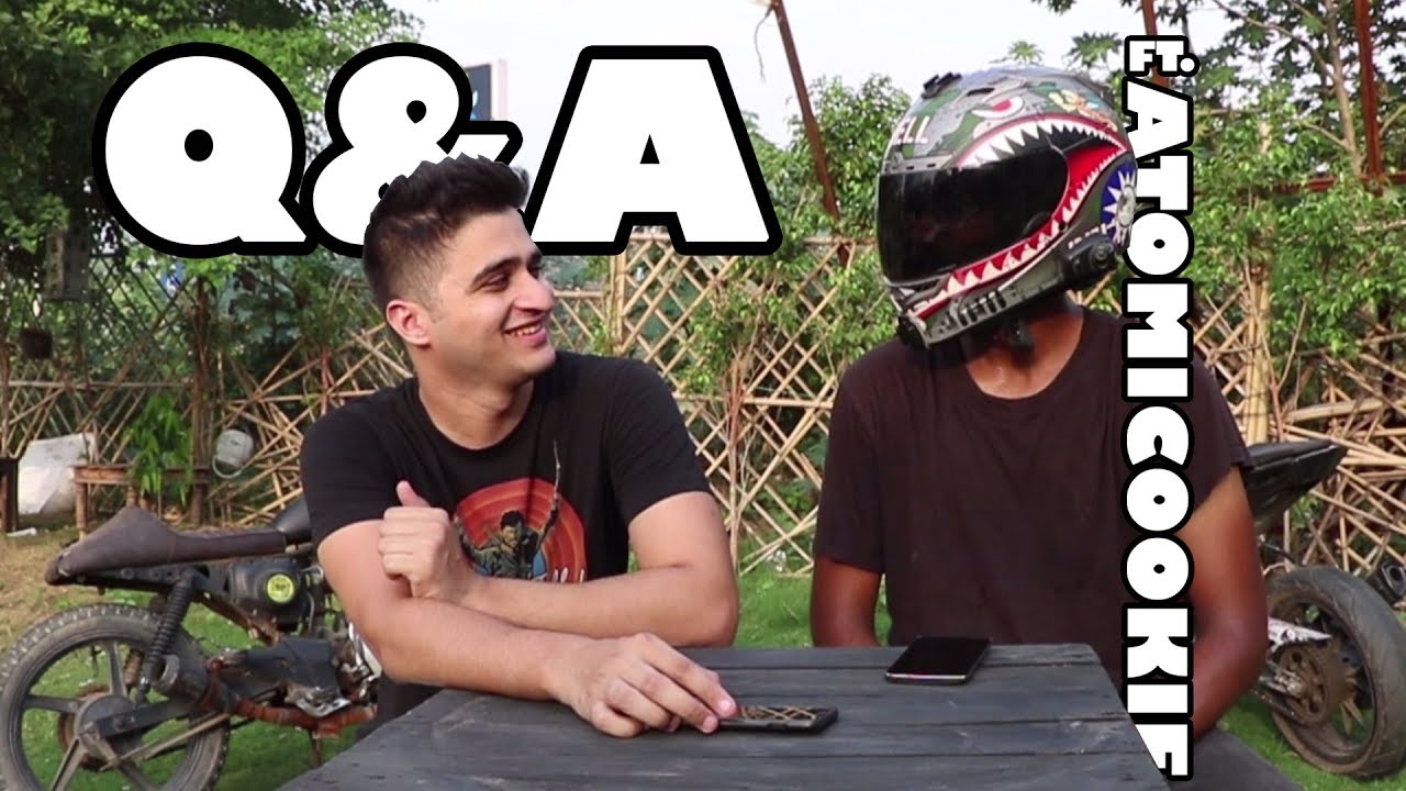 The Story Behind HELLEY! | Q&A | Atomicookie Face Reveal ( kinda )