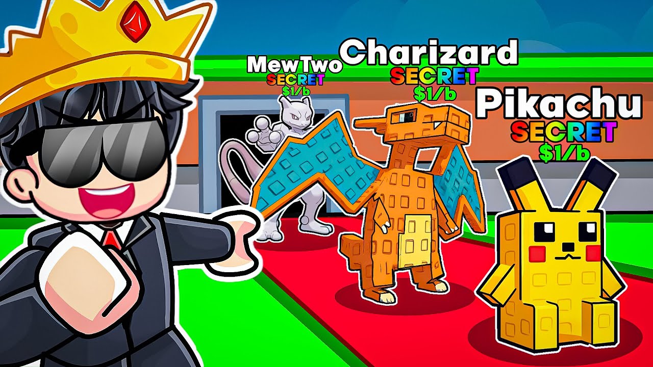 I Stole POKEMON BRAINROTS in Steal a brainrot Roblox